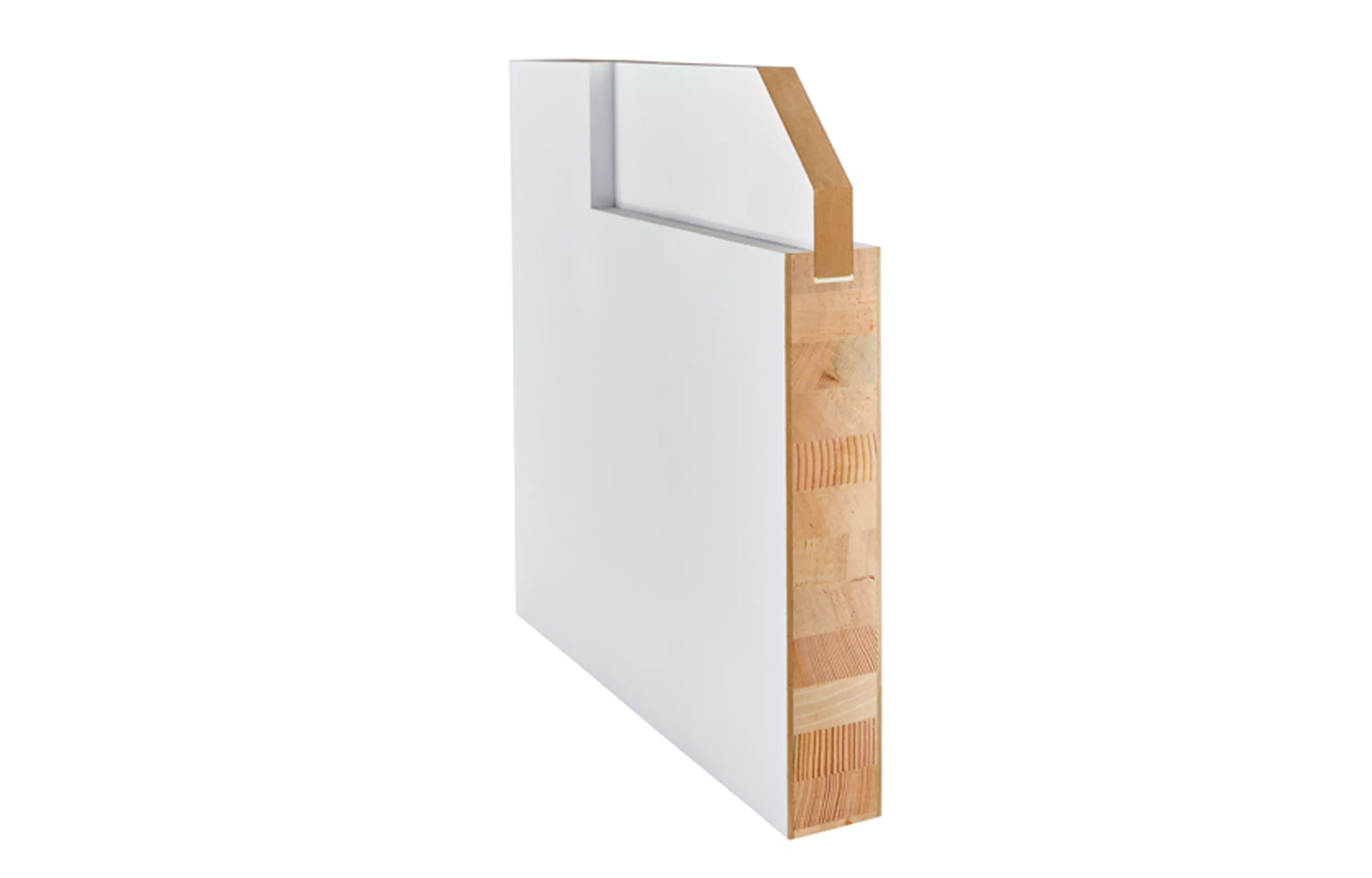 Shaker 2-Panel 26-inch x 80-inch x 1-3/8-inch Solid Core Interior Door