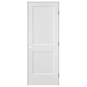 Shaker 2-Panel Solid Door (Pre-Hung)-80"