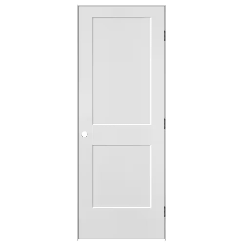 Fire Rated Shaker 2-Panel Solid Door (Pre-Hung)-80"