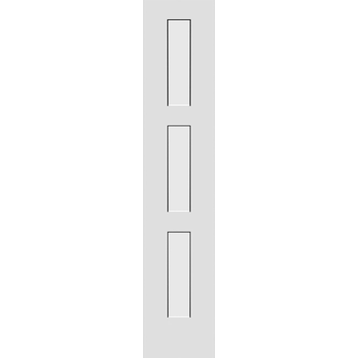 Shaker 3-Panel Solid Core Interior Door 16-inch x 80-inch x 1-3/8-inch