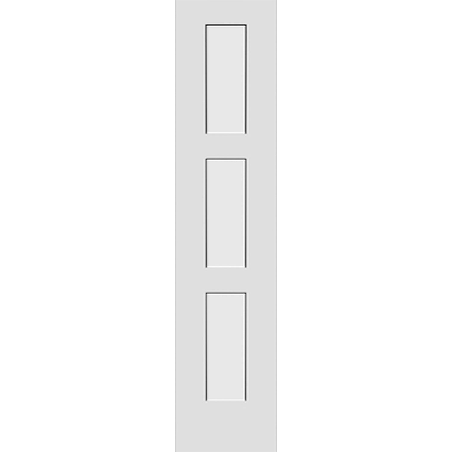 Shaker 3-Panel 18-inch x 80-inch x 1-3/8-inch Solid Core Interior Door