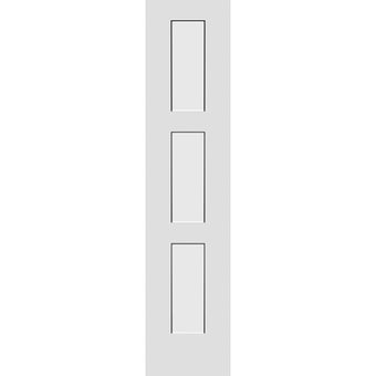 Shaker 3-Panel 18-inch x 80-inch x 1-3/8-inch Solid Core Interior Door