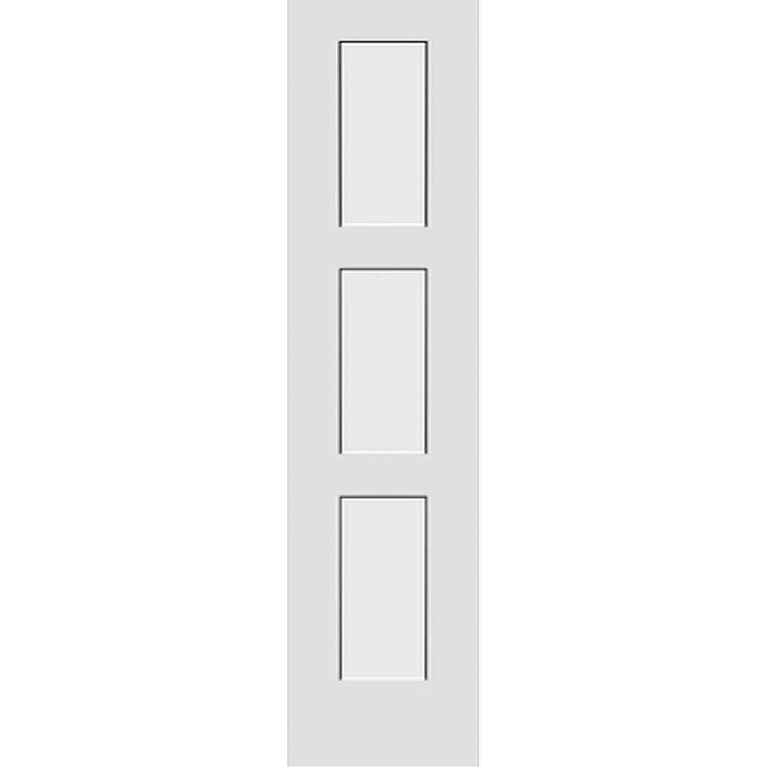 Shaker 3-Panel 20-inch x 80-inch x 1-3/8-inch Solid Core Interior Door