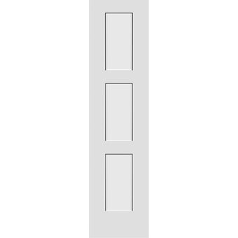 Shaker 3-Panel 20-inch x 80-inch x 1-3/8-inch Solid Core Interior Door
