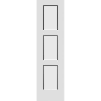 Shaker 3-Panel 22-inch x 80-inch x 1-3/8-inch Solid Core Interior Door