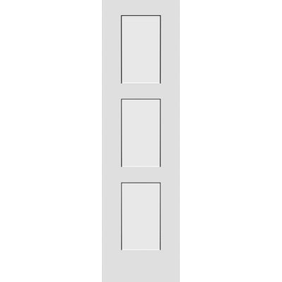 Shaker 3-Panel 22-inch x 80-inch x 1-3/8-inch Solid Core Interior Door