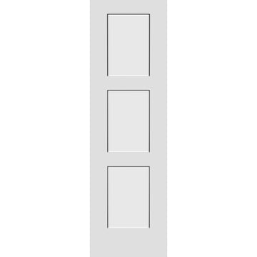 Shaker 3-Panel 24-inch x 80-inch x 1-3/8-inch Solid Core Interior Door