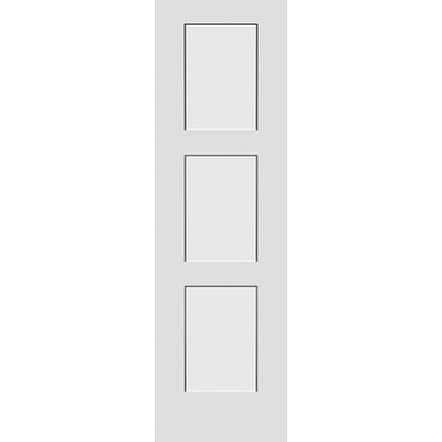 Shaker 3-Panel 24-inch x 80-inch x 1-3/8-inch Solid Core Interior Door