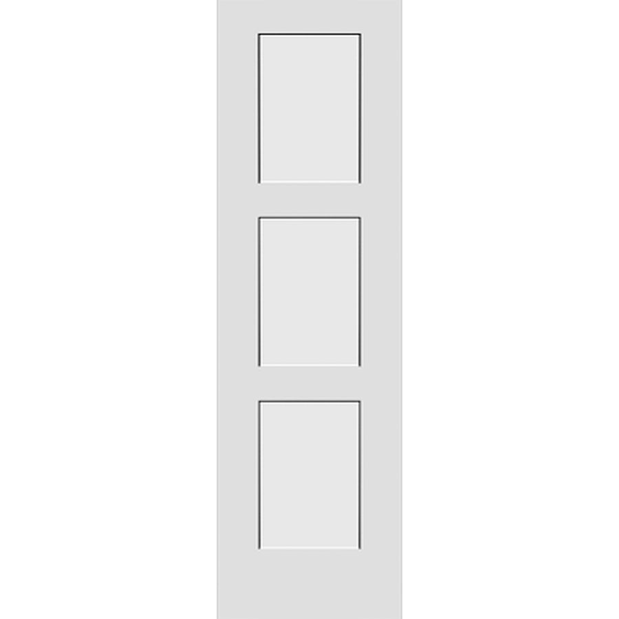 Shaker 3-Panel 24-inch x 80-inch x 1-3/8-inch Solid Core Interior Door