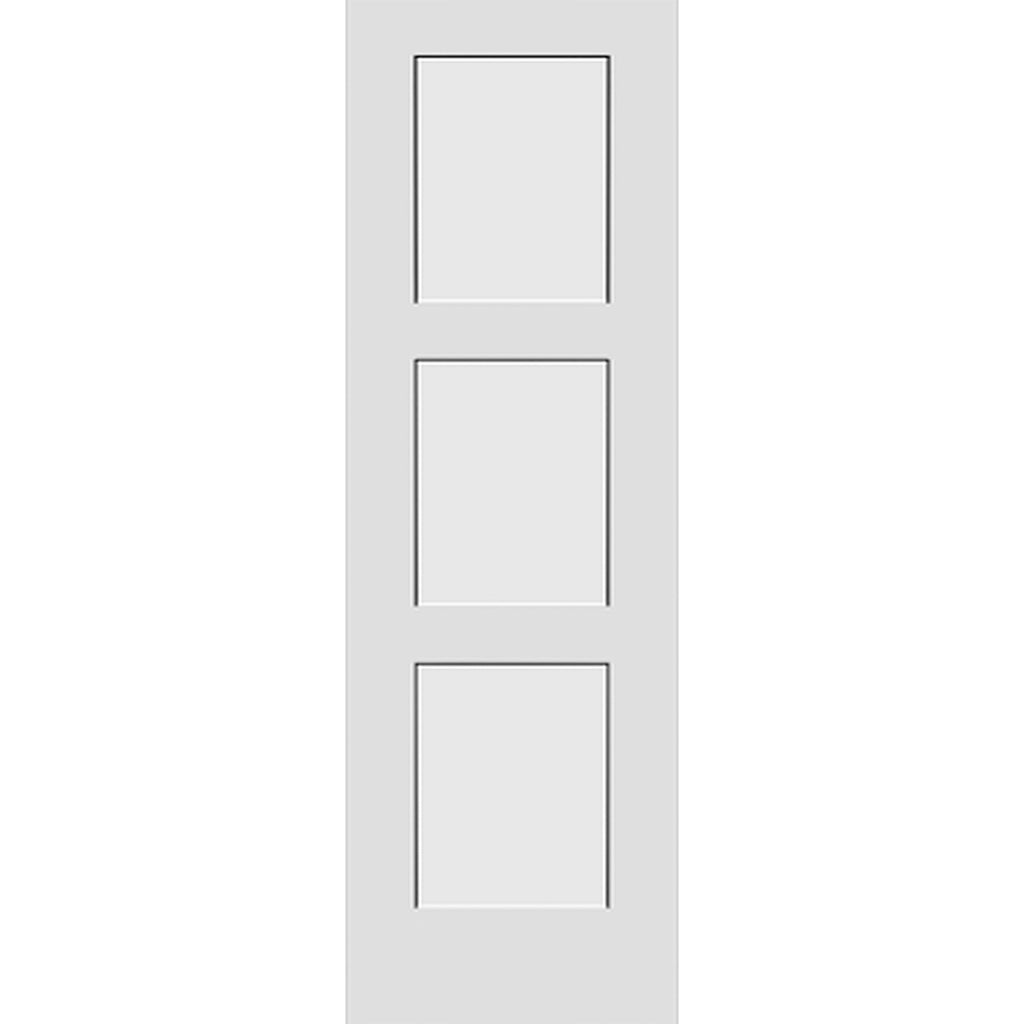 Shaker 3-Panel 26-inch x 80-inch x 1-3/8-inch Solid Core Interior Door