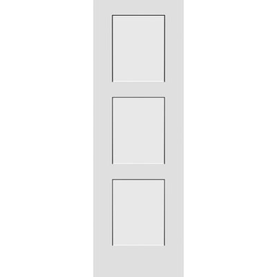 Shaker 3-Panel 26-inch x 80-inch x 1-3/8-inch Solid Core Interior Door