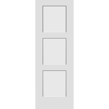 Shaker 3-Panel 28-inch x 80-inch x 1-3/8-inch Solid Core Interior Door