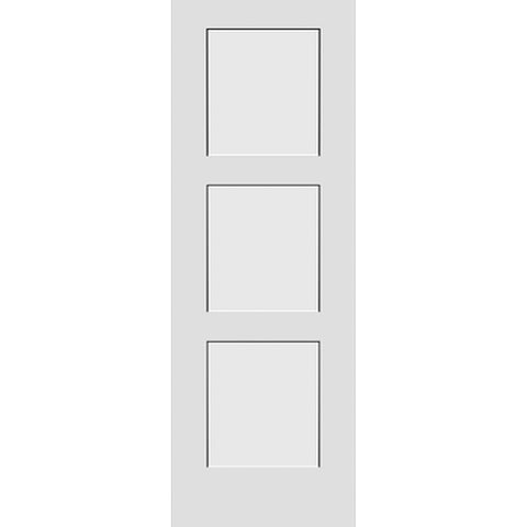 Shaker 3-Panel 28-inch x 80-inch x 1-3/8-inch Solid Core Interior Door