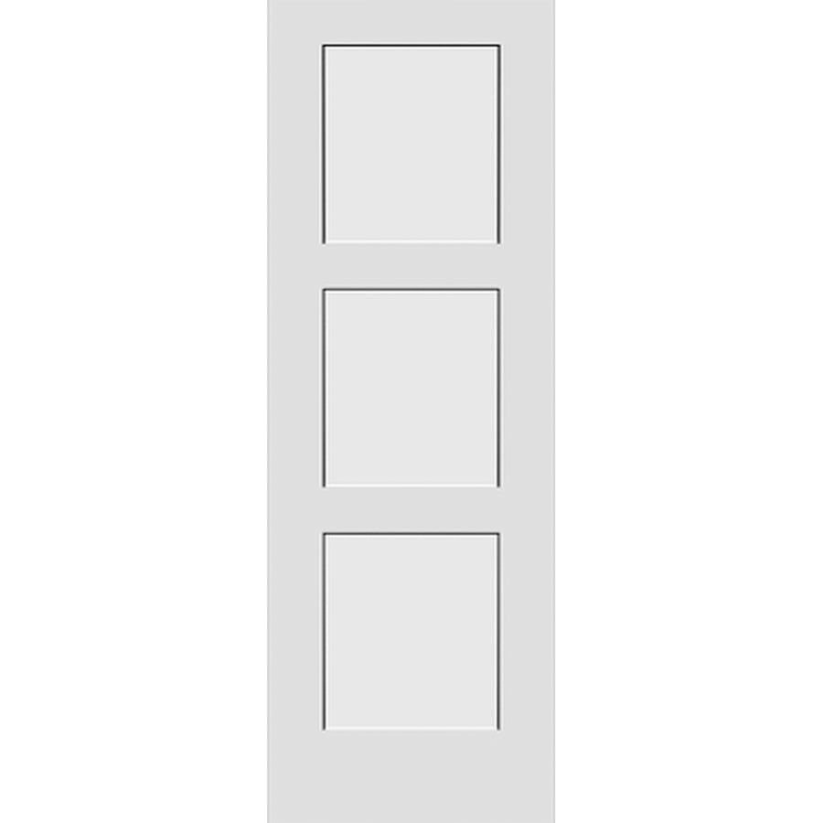 Shaker 3-Panel 28-inch x 80-inch x 1-3/8-inch Solid Core Interior Door