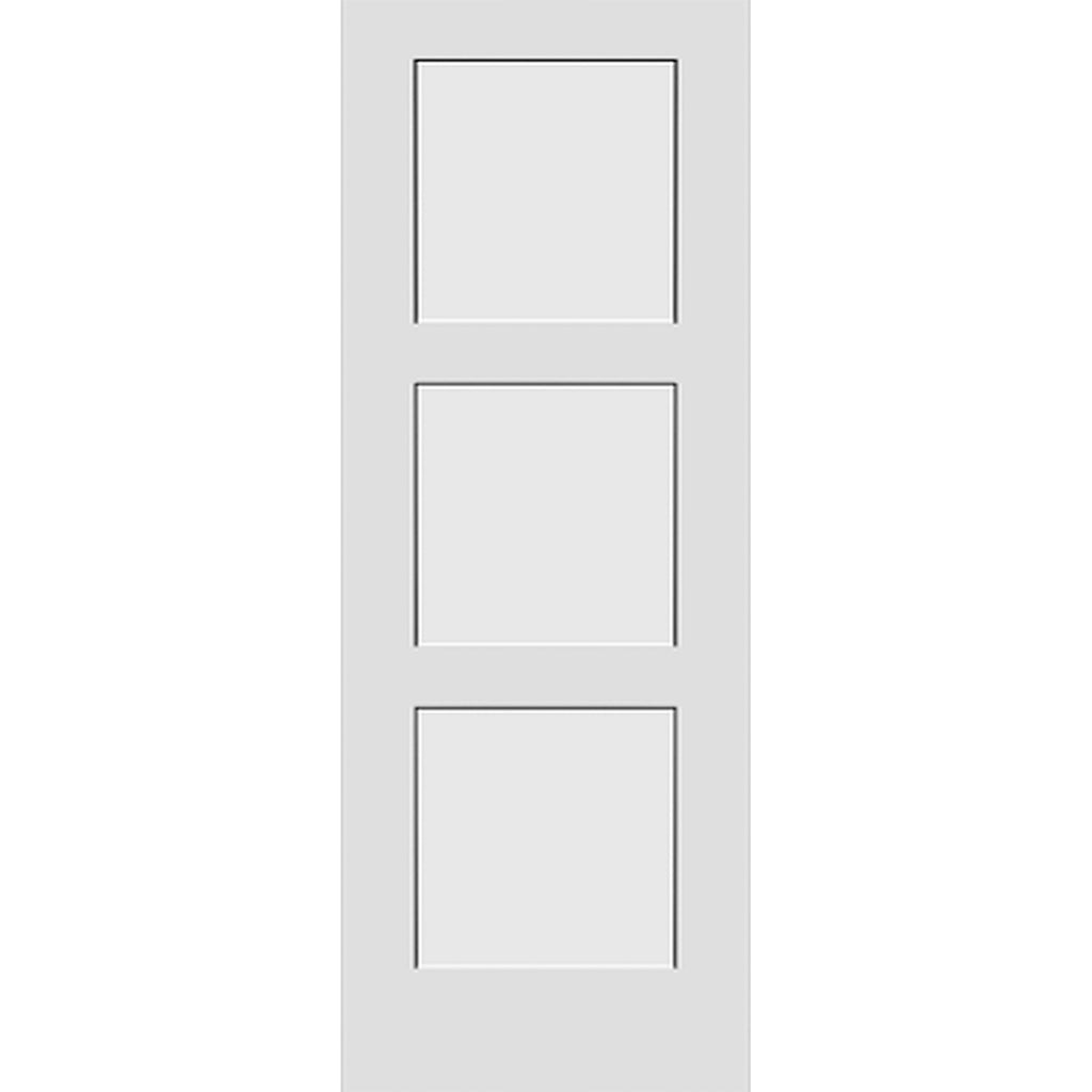 Shaker 3-Panel 30-inch x 80-inch x 1-3/8-inch Solid Core Interior Door