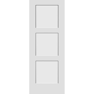 Shaker 3-Panel 30-inch x 80-inch x 1-3/8-inch Solid Core Interior Door