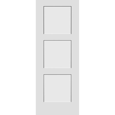 Shaker 3-Panel 30-inch x 80-inch x 1-3/8-inch Solid Core Interior Door