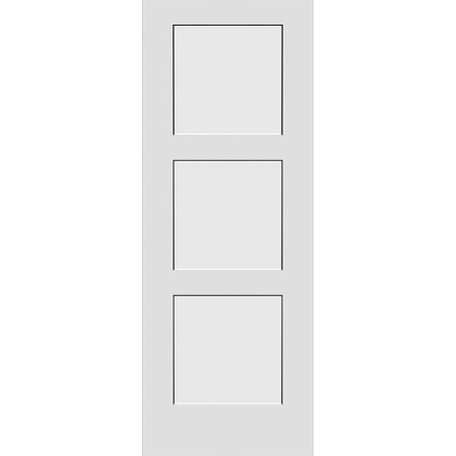 Shaker 3-Panel 30-inch x 80-inch x 1-3/8-inch Solid Core Interior Door