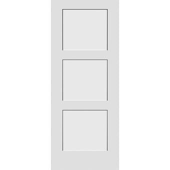 Shaker 3-Panel 32-inch x 80-inch x 1-3/8-inch Solid Core Interior Door