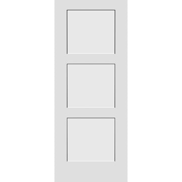 Shaker 3-Panel 32-inch x 80-inch x 1-3/8-inch Solid Core Interior Door