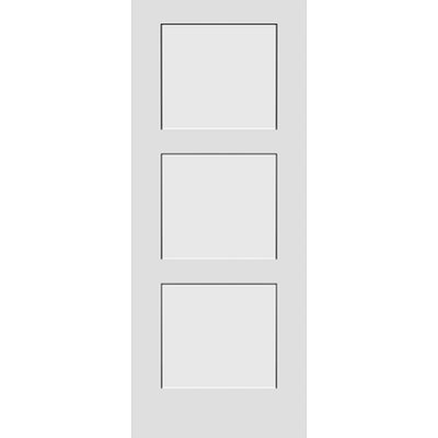 Shaker 3-Panel 32-inch x 80-inch x 1-3/8-inch Solid Core Interior Door