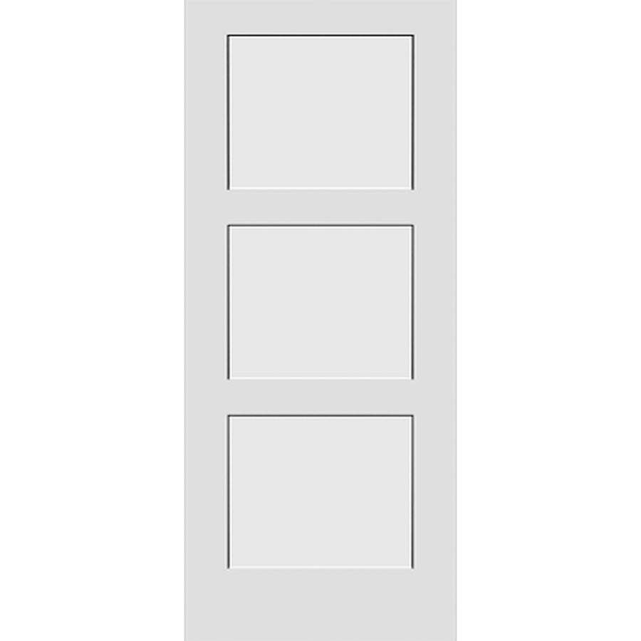 Shaker 3-Panel 34-inch x 80-inch x 1-3/8-inch Solid Core Interior Door