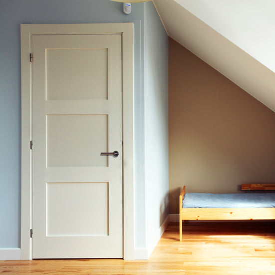 Shaker 3-Panel Solid Door (Pre-Hung)-80"