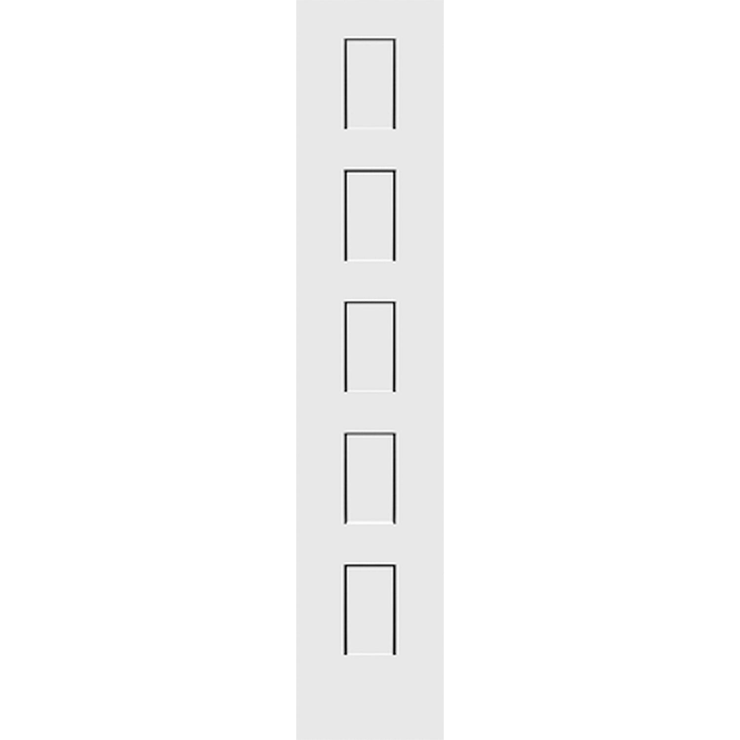 Shaker 5-Panel 16-inch x 80-inch x 1-3/8-inch Solid Core Interior Door