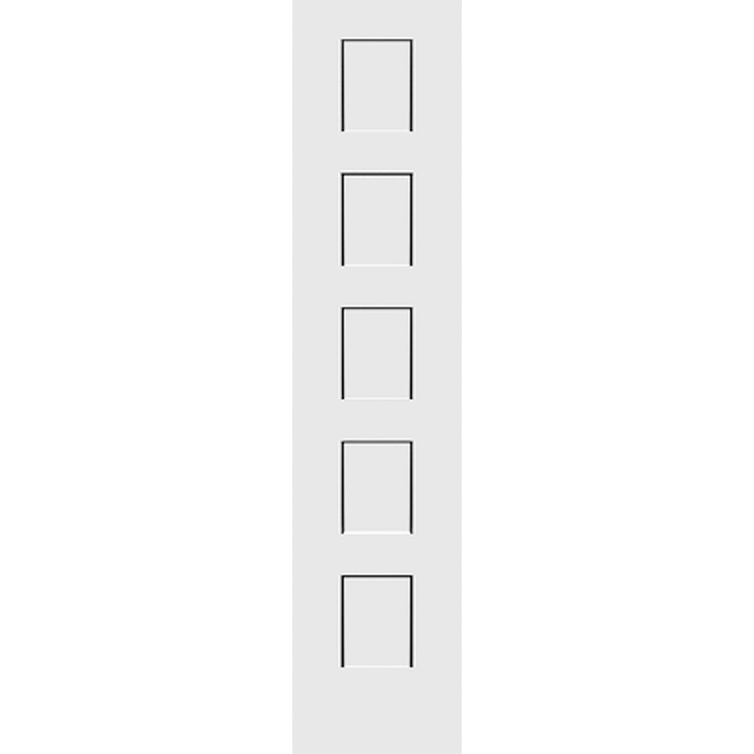 Shaker 5-Panel 18-inch x 80-inch x 1-3/8-inch Solid Core Interior Door