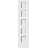 Shaker 5-Panel 18-inch x 80-inch x 1-3/8-inch Solid Core Interior Door