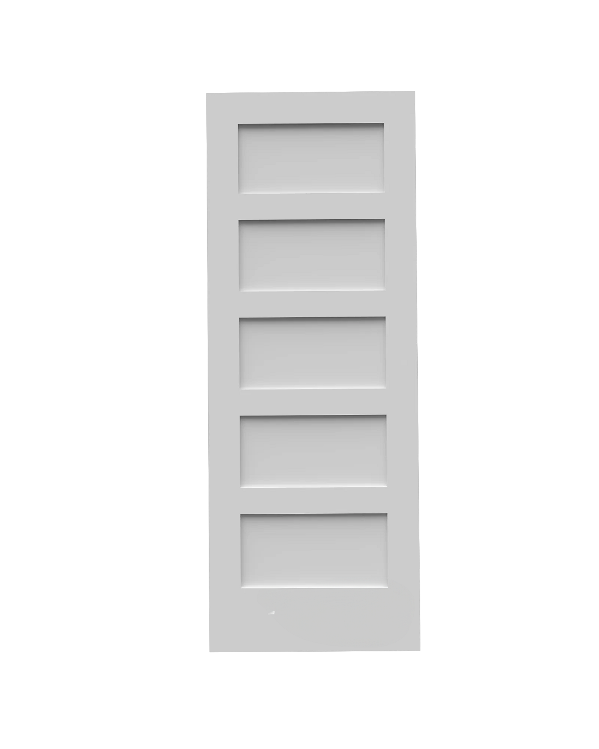 Shaker 5-Panel 28-inch x 80-inch x 1-3/8-inch Solid Core Interior Door