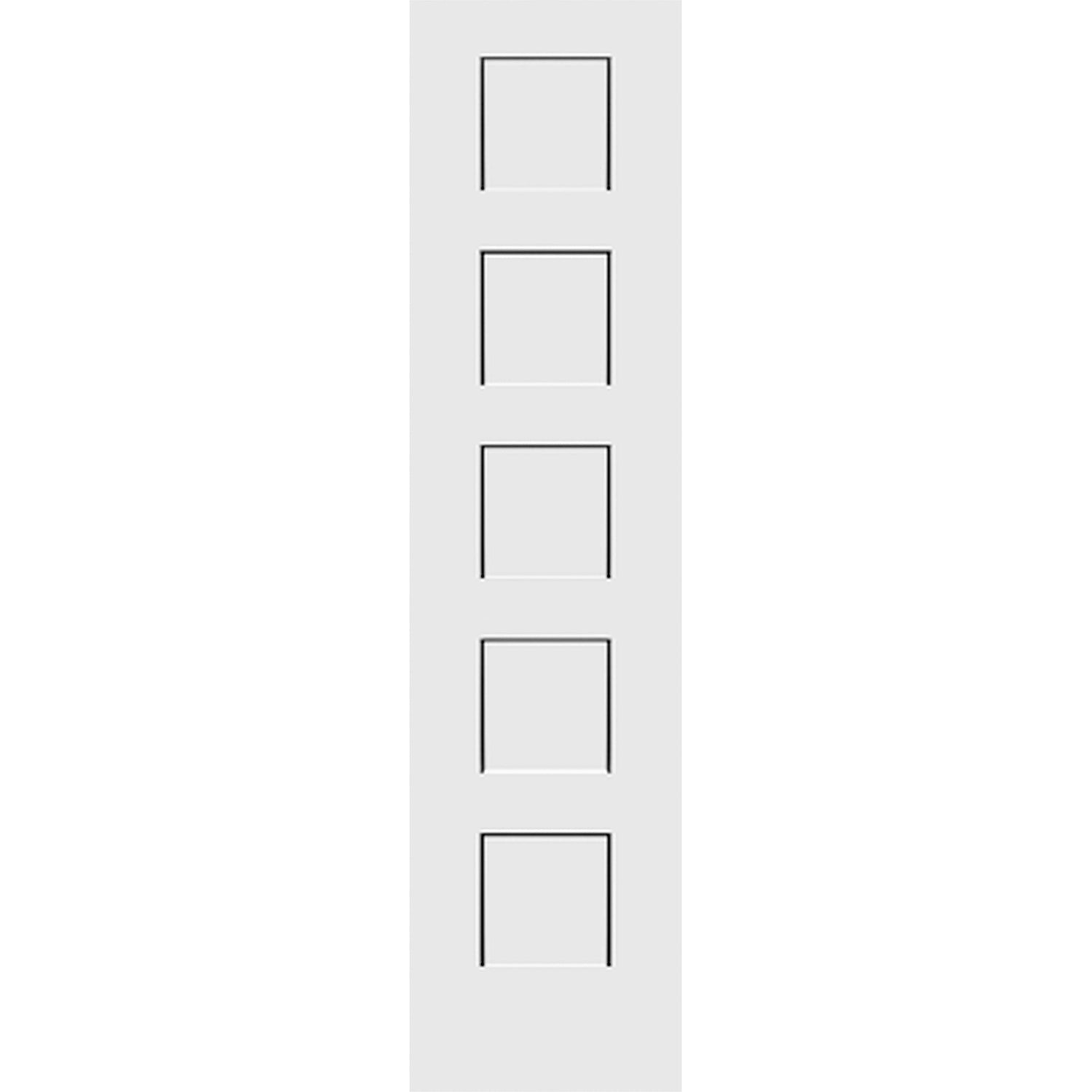 Shaker 5-Panel 20-inch x 80-inch x 1-3/8-inch Solid Core Interior Door
