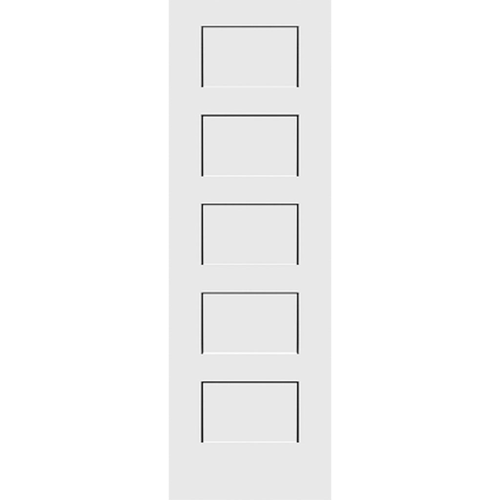 Shaker 5-Panel 26-inch x 80-inch x 1-3/8-inch Solid Core Interior Door