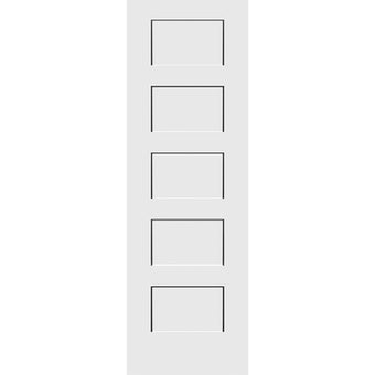 Shaker 5-Panel 26-inch x 80-inch x 1-3/8-inch Solid Core Interior Door