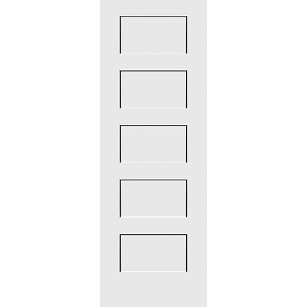 Shaker 5-Panel 28-inch x 80-inch x 1-3/8-inch Solid Core Interior Door