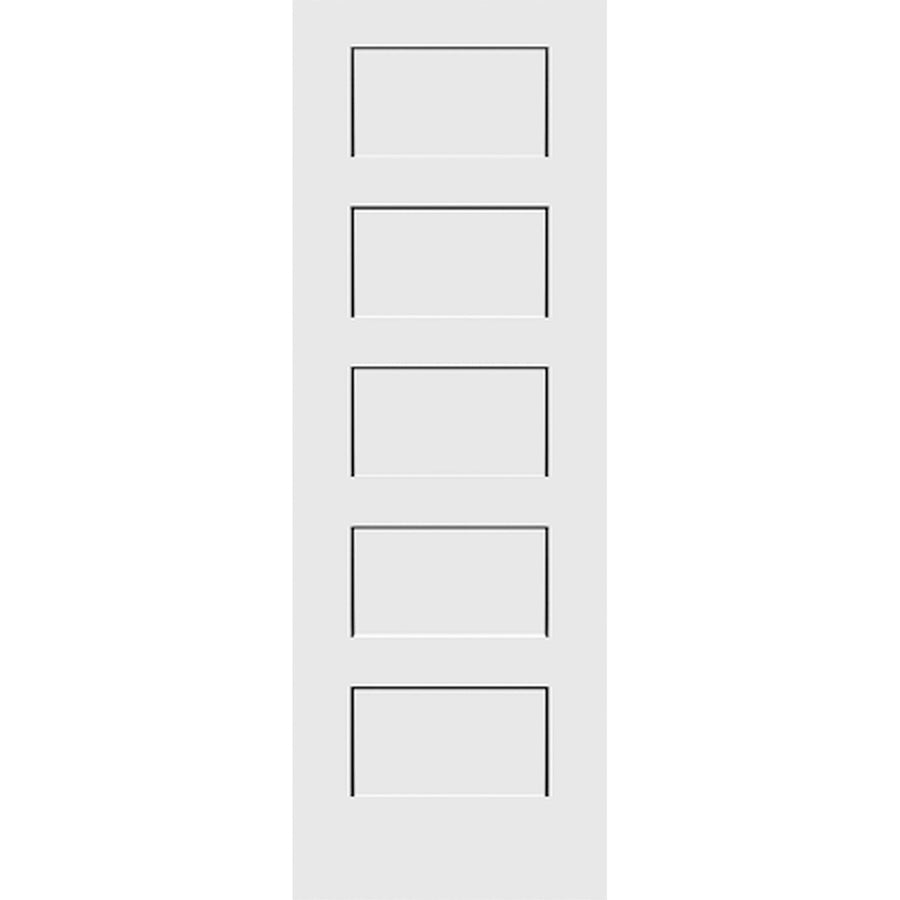 Shaker 5-Panel 28-inch x 80-inch x 1-3/8-inch Solid Core Interior Door