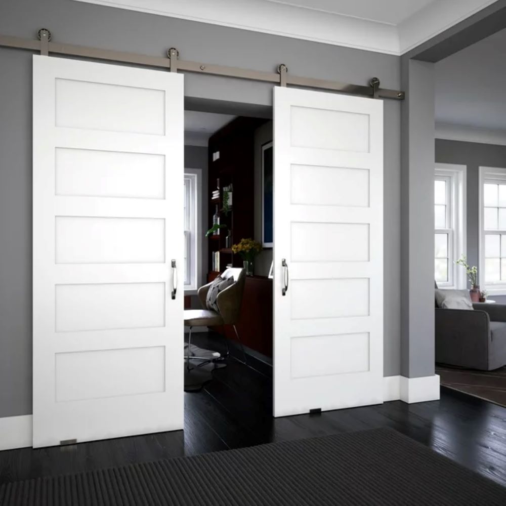 Shaker 5-Panel 24-inch x 80-inch x 1-3/8-inch Solid Core Interior Door