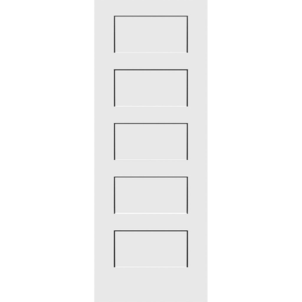 Shaker 5-Panel 30-inch x 80-inch x 1-3/8-inch Solid Core Interior Door