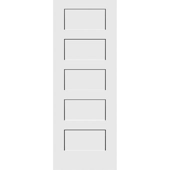 Shaker 5-Panel 30-inch x 80-inch x 1-3/8-inch Solid Core Interior Door
