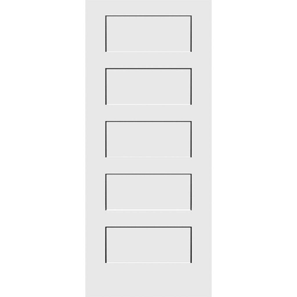 Shaker 5-Panel 34-inch x 80-inch x 1-3/8-inch Solid Core Interior Door