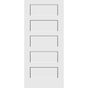 Shaker 5-Panel 36-inch x 80-inch x 1-3/8-inch Solid Core Interior Door