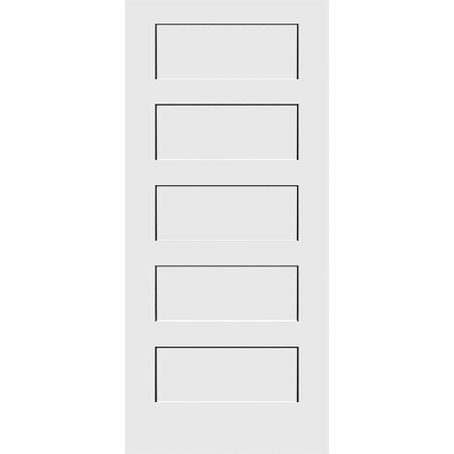 Shaker 5-Panel 36-inch x 80-inch x 1-3/8-inch Solid Core Interior Door