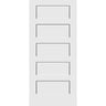 Shaker 5-Panel 36-inch x 80-inch x 1-3/8-inch Solid Core Interior Door