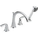 Delta Lahara Roman Tub with Handshower Trim