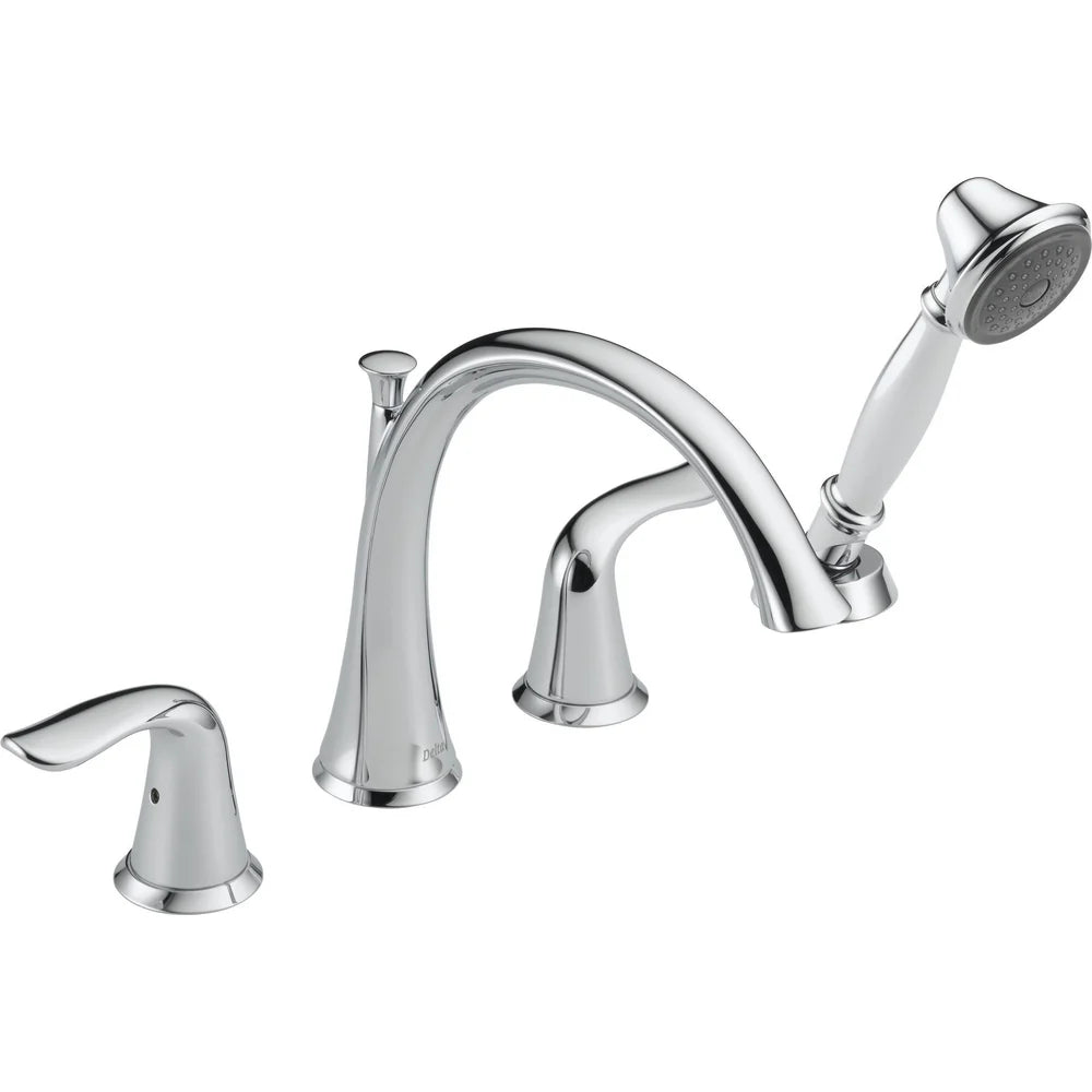 Delta Lahara Roman Tub with Handshower Trim