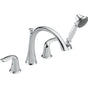 Delta Lahara Roman Tub with Handshower Trim