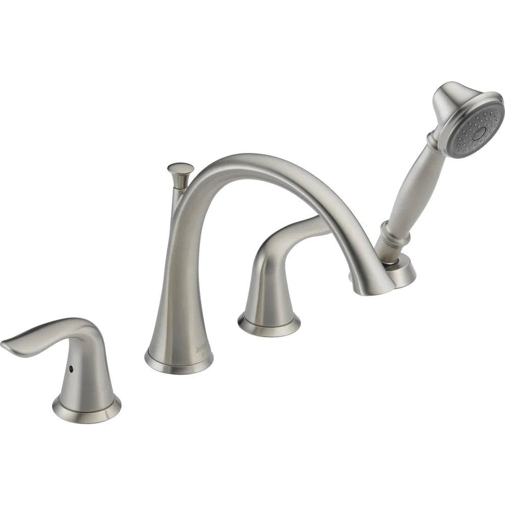 Delta Lahara Roman Tub with Handshower Trim