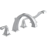 Delta Dryden Roman Tub with Hand Shower Trim