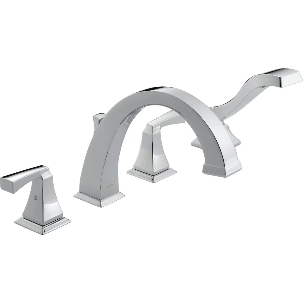 Delta Dryden Roman Tub with Hand Shower Trim
