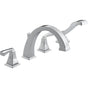 Delta Dryden Roman Tub with Hand Shower Trim